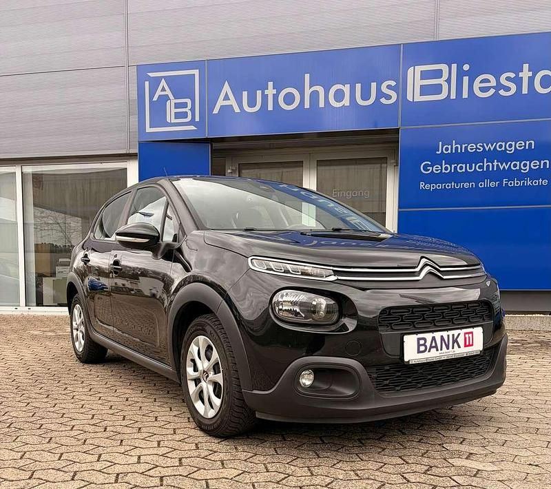 Gebraucht Citroën C3 Feel 82 PS (60 kW) 2019 Lackierung schwarz perla nera Kleinwagen
