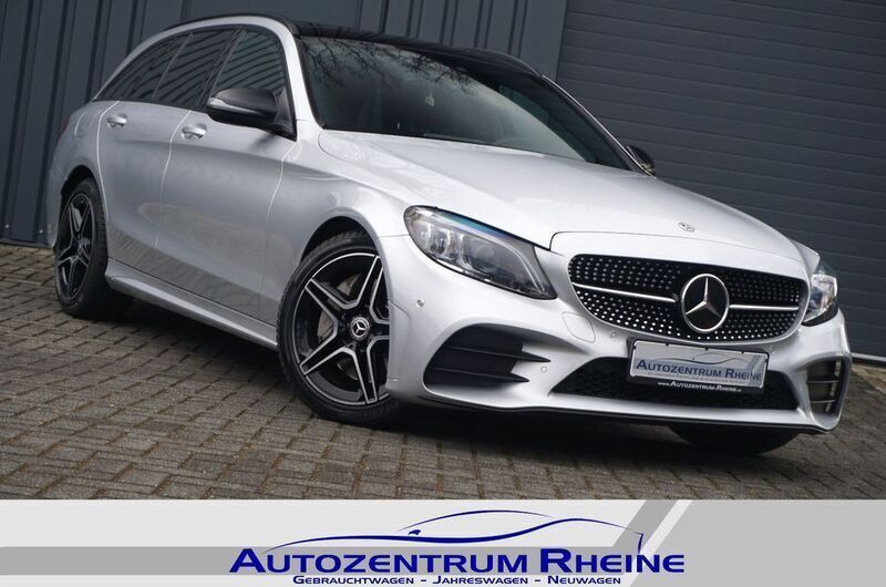Silber Gebraucht 2018 Mercedes C300 Night Limousine | 29.488 € (Etwas zu teuer) - Bild 1/4