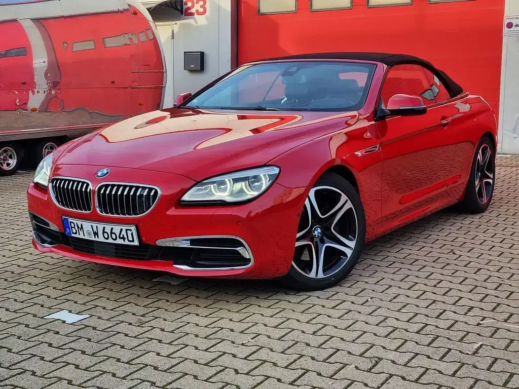 Gebraucht BMW 640 Cabriolet Performance 313 PS (230 kW) 2017 Rot Cabrio
