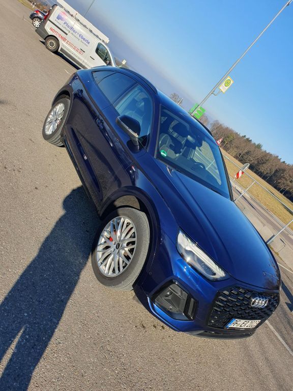 Blau Gebraucht 2022 Audi Q5 S-Line SUV | 38.000 € (Fairer Preis) - Bild 1/4