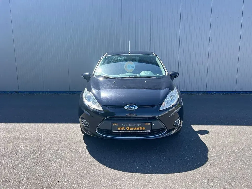 Gebraucht Ford Fiesta Titanium 82 PS (60 kW) 2009 Schwarz Limousine