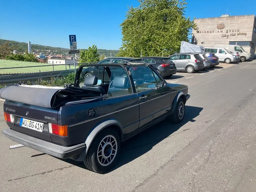 Gebraucht VW Golf Cabriolet 90 PS (66 kW) 1985 Blau Cabrio