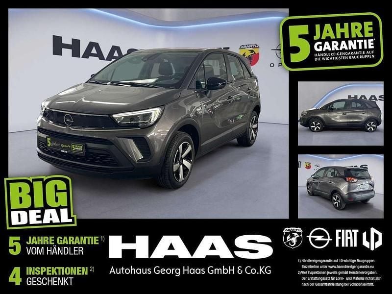 Mondstein grau/e:vulkan grau Gebraucht 2022 Opel Crossland SUV | 14.980 € (Fairer Preis) - Bild 1/4