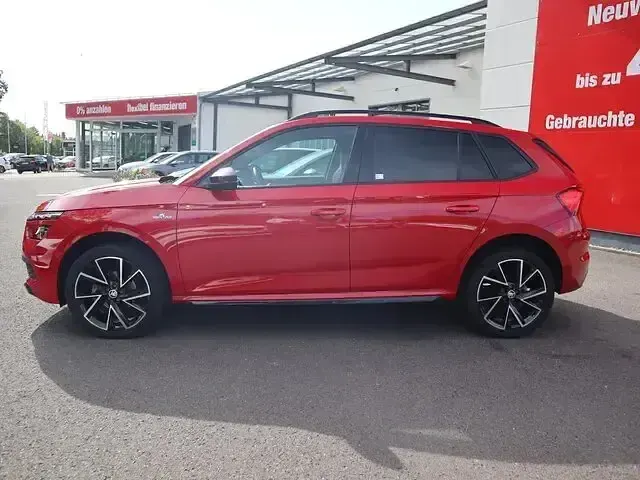 Gebraucht Skoda Kamiq Monte Carlo 115 PS (84 kW) 2022 Velvet red metallic SUV