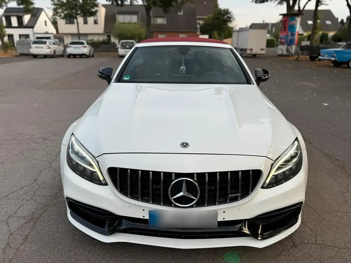 Gebraucht Mercedes C63S AMG 510 PS (375 kW) 2019 Weiß Cabrio