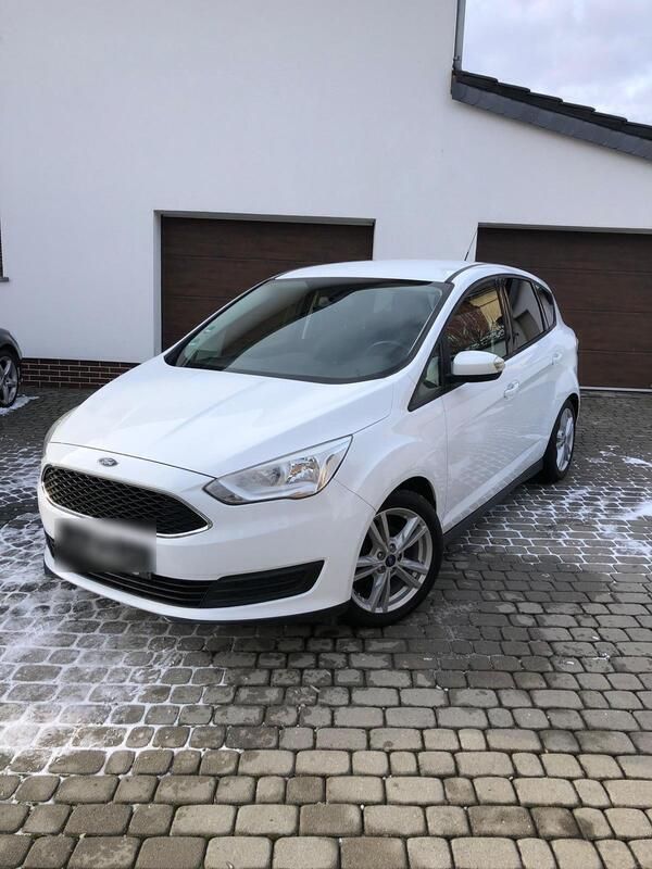 Weiß Gebraucht 2015 Ford C-MAX Van / Kleinbus | 7.200 € (Teuer) - Bild 1/4
