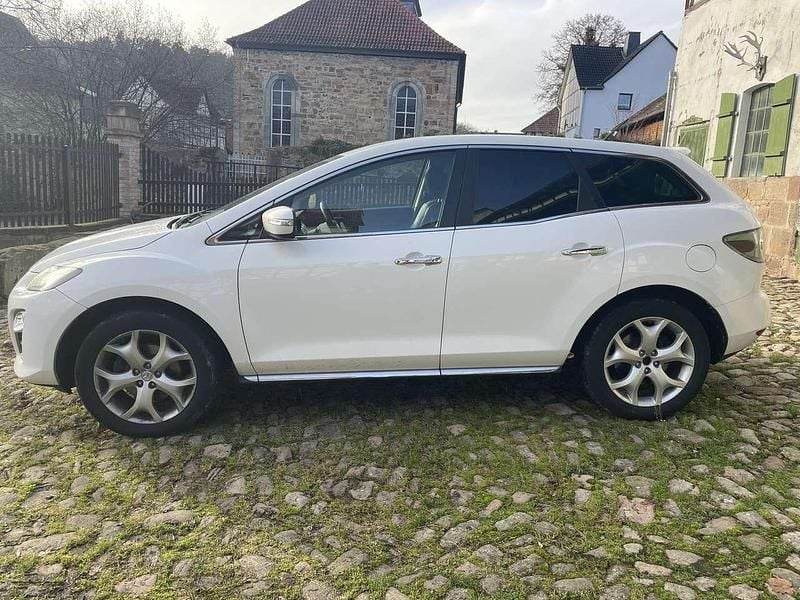 Gebraucht Mazda CX-7 Exclusive-Line 173 PS (127 kW) 2009 Weiß SUV