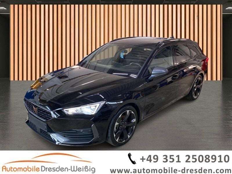 Schwarz midnight schwarz (metallic) Gebraucht 2023 Cupra Leon Kombi | 27.980 € (Guter Preis) - Bild 1/4