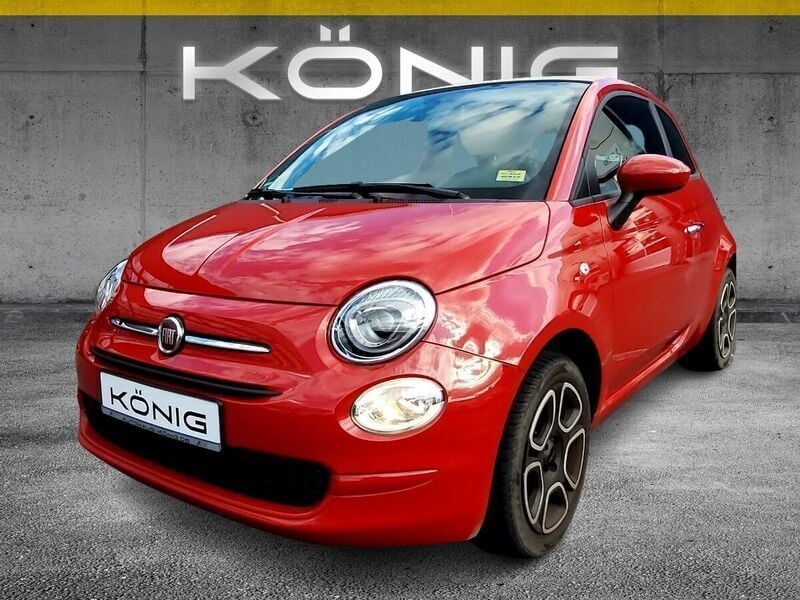 Rot Gebraucht 2023 Fiat 500C Club Cabrio | 12.997 € (Superpreis) - Bild 1/4