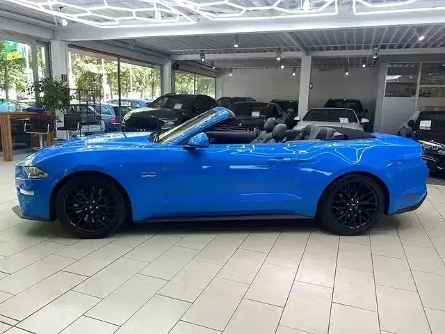 Gebraucht Ford Mustang GT Performance Edition 449 PS (330 kW) 2023 Grabber blue metallic Cabrio