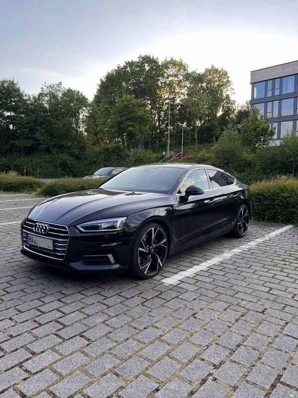 Schwarz Gebraucht 2017 Audi A5 Sportback Ambiente Limousine | 23.000 € (Fairer Preis) - Bild 1/4