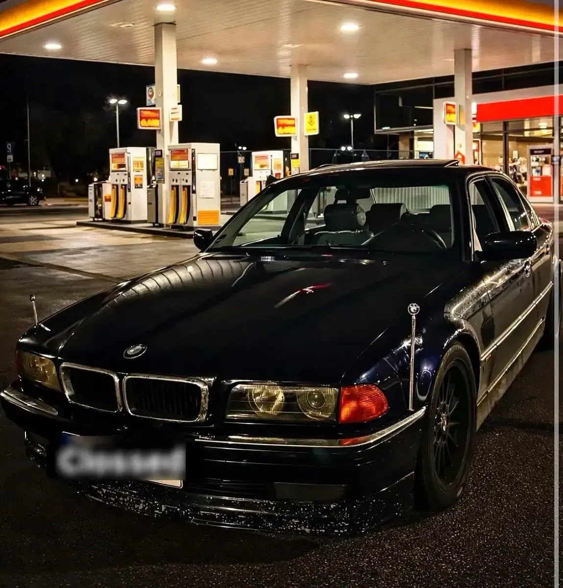 Second-hand BMW 730 218 CP (160 kW) 1995 Albastru Berlinǎ