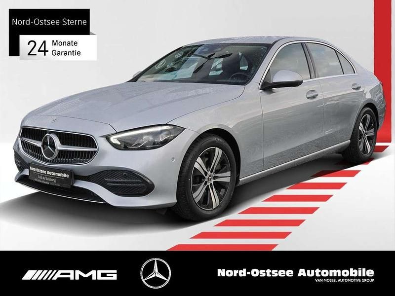 Metalliclack hightechsilber Gebraucht 2024 Mercedes C200 Avantgarde Limousine | 39.990 € (Fairer Preis) - Bild 1/4