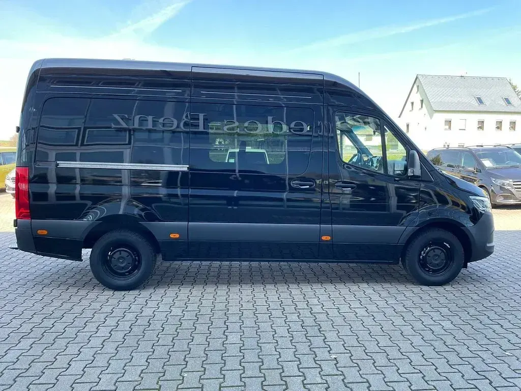 Używany Mercedes Sprinter 190 KM (139 kW) 2025 Czarny Van