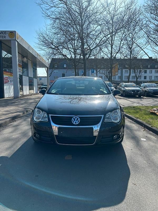Gebraucht VW Eos 122 PS (89 kW) 2007 Schwarz Cabrio