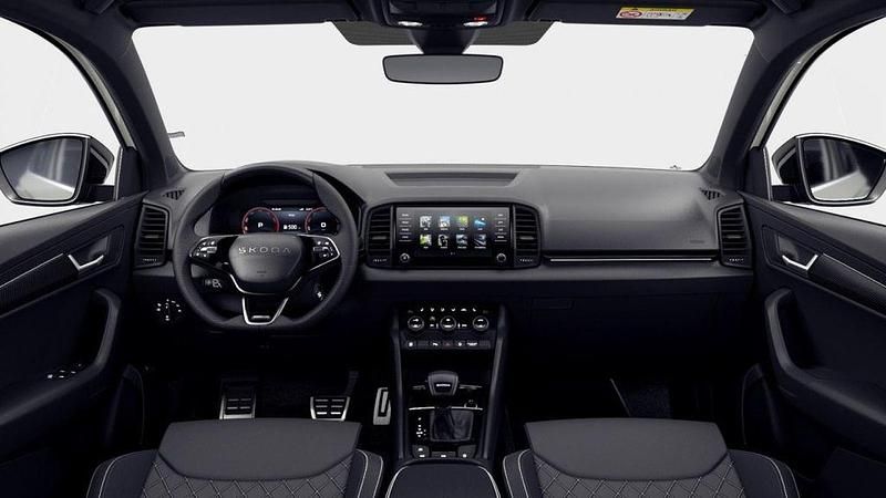 Neu Skoda Karoq SportLine 150 PS (110 kW) 2025 Stahlgrau SUV