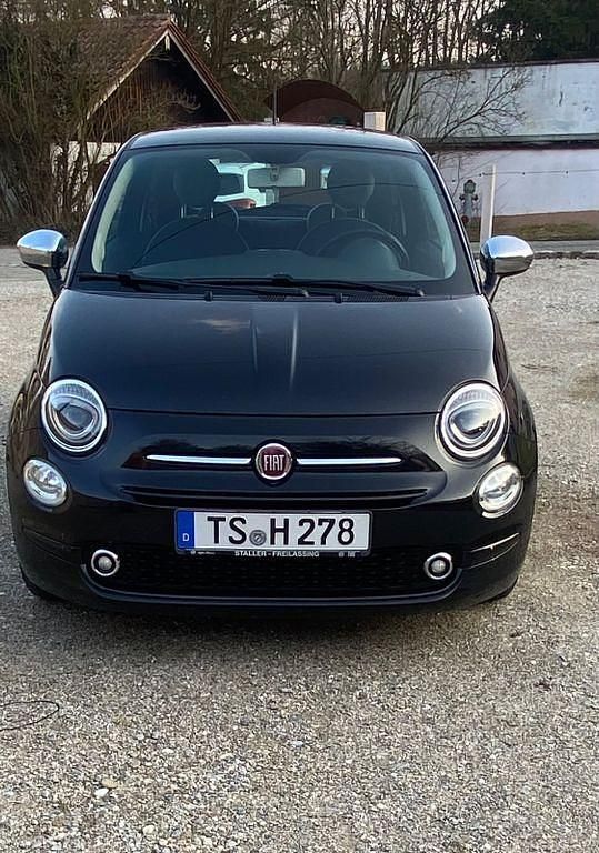 Gebraucht Fiat 500 Mirror 69 PS (50 kW) 2017 Schwarz Kleinwagen