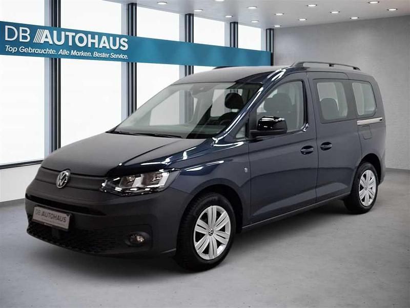 Gebraucht VW Caddy 122 PS (89 kW) 2022 Starlight blue metallic Van / Kleinbus