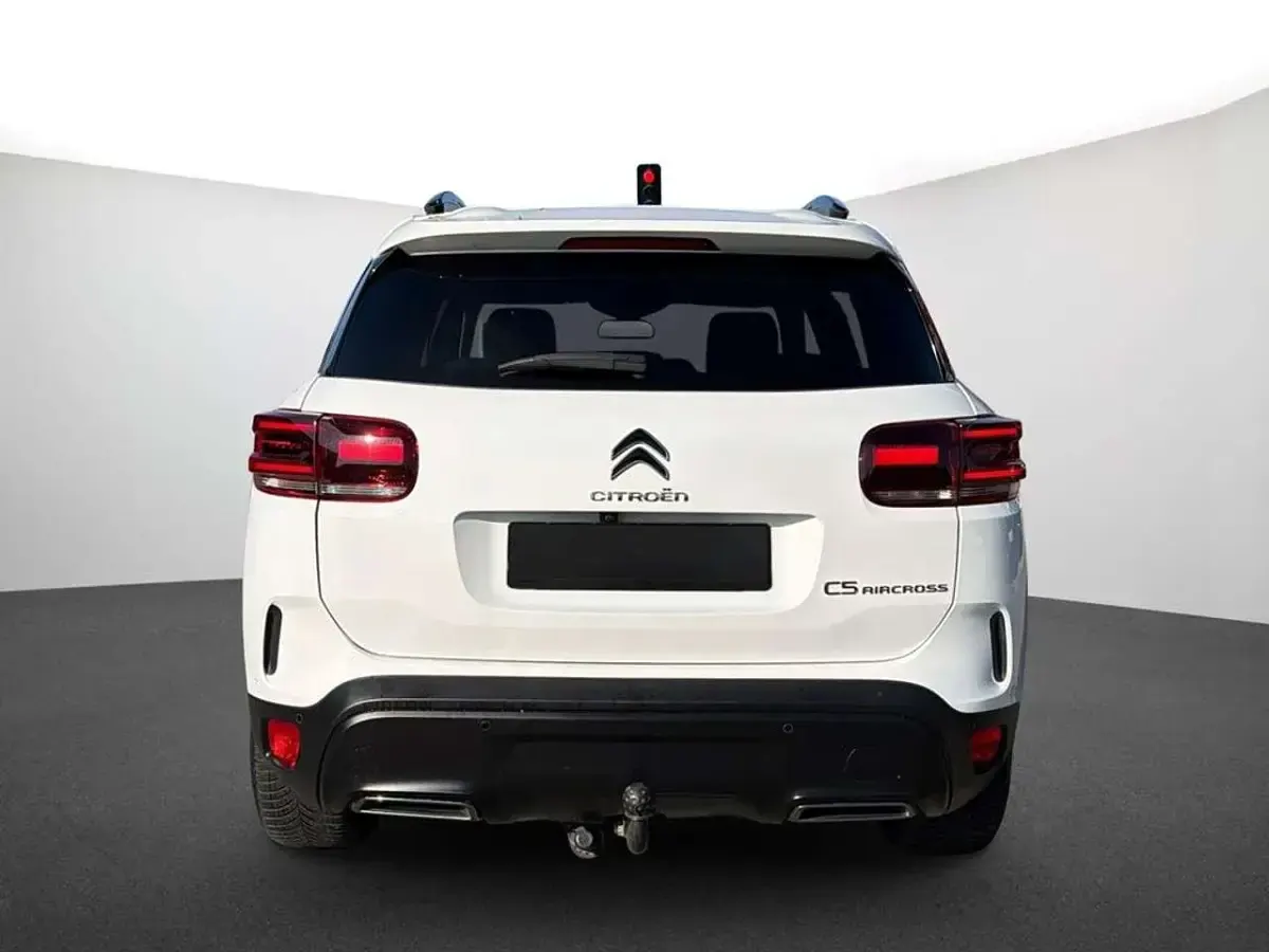 Gebraucht Citroën C5 Aircross Shine 131 PS (96 kW) 2023 Lack weiss banquise/typ aussenverkleidung spiegel flach standard SUV
