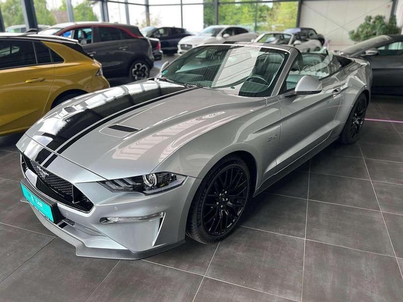 Ikoniksilver Gebraucht 2020 Ford Mustang GT Convertible Cabrio | 43.250 € (Fairer Preis) - Bild 1/4