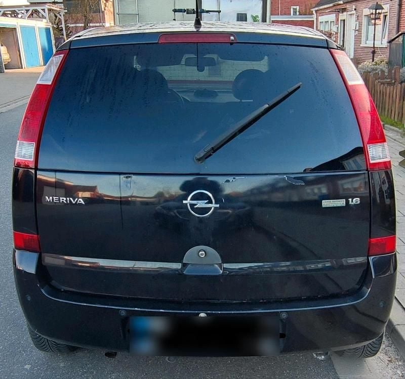 Gebraucht Opel Meriva 101 PS (74 kW) 2004 Schwarz Van / Kleinbus