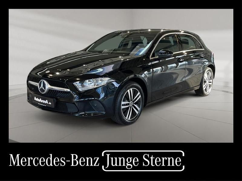 Schwarz Gebraucht 2021 Mercedes A250 Progressive Limousine | 21.889 € (Superpreis) - Bild 1/4