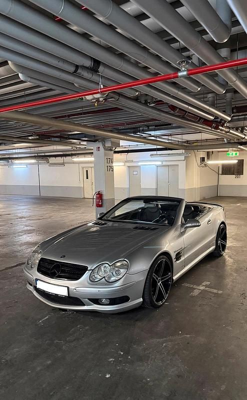 Silber Gebraucht 2002 Mercedes SL500 AMG Cabrio | 17.300 € (Fairer Preis) - Bild 1/4