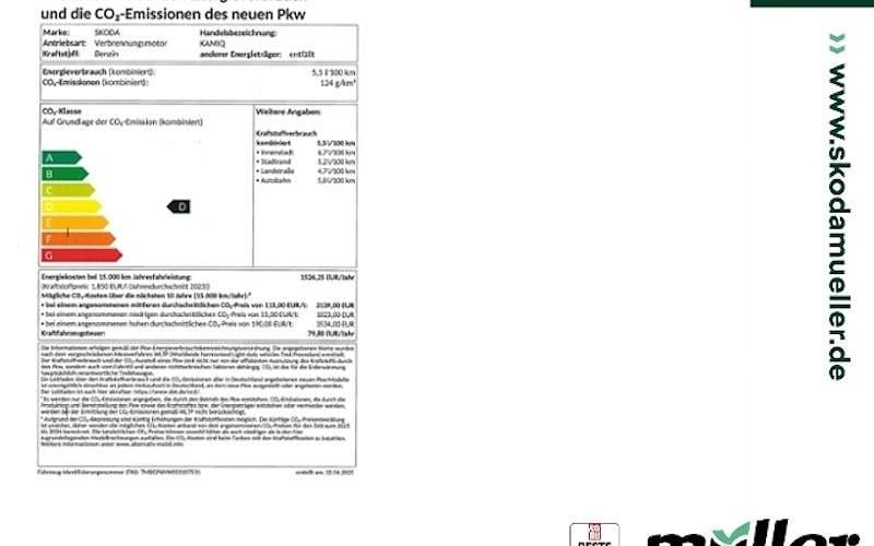 Silber (brilliantsilber metallic) Neu 2025 Skoda Kamiq Tour SUV | 31.519 € - Bild 1/4