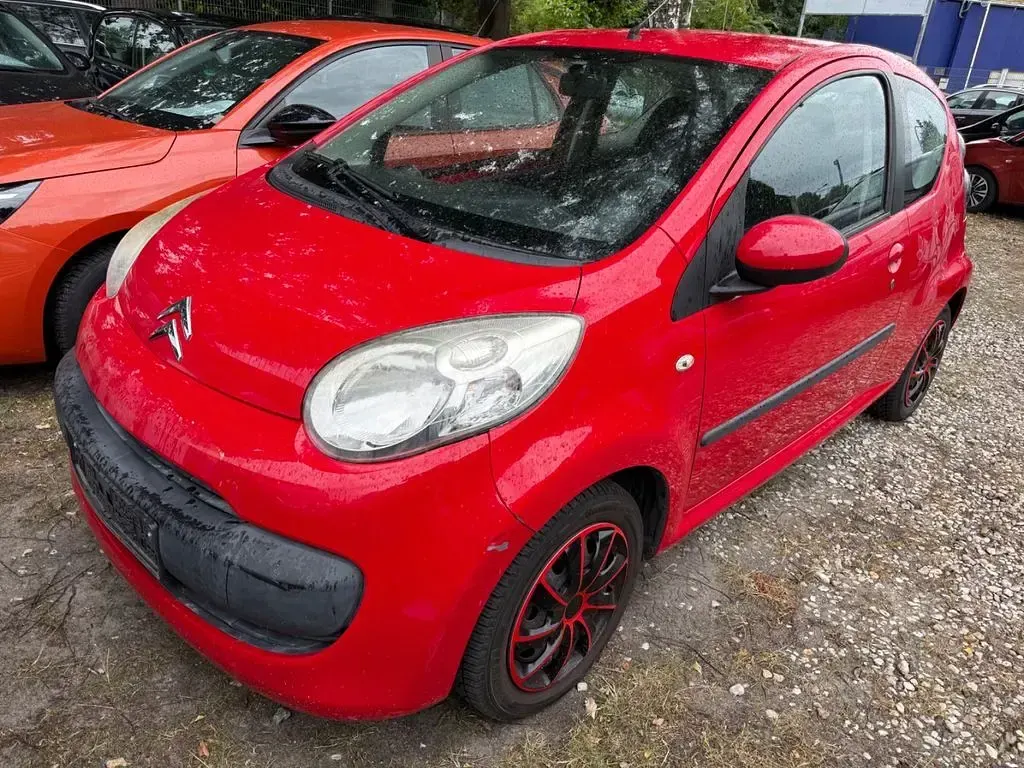 Gebraucht Citroën C1 Style 68 PS (50 kW) 2008 Rouge scarlet Kleinwagen