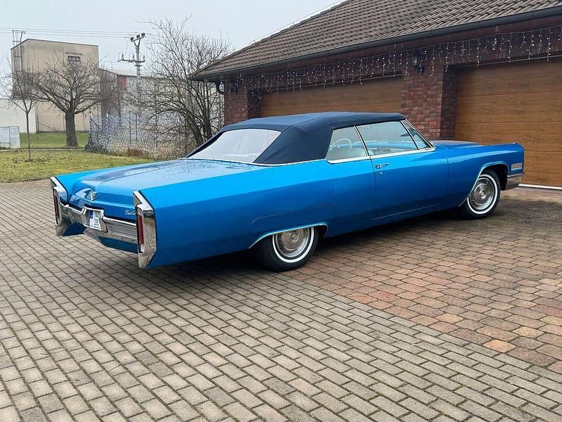 Second-hand Cadillac Deville 344 CP (253 kW) 1966 Albastru Berlinǎ
