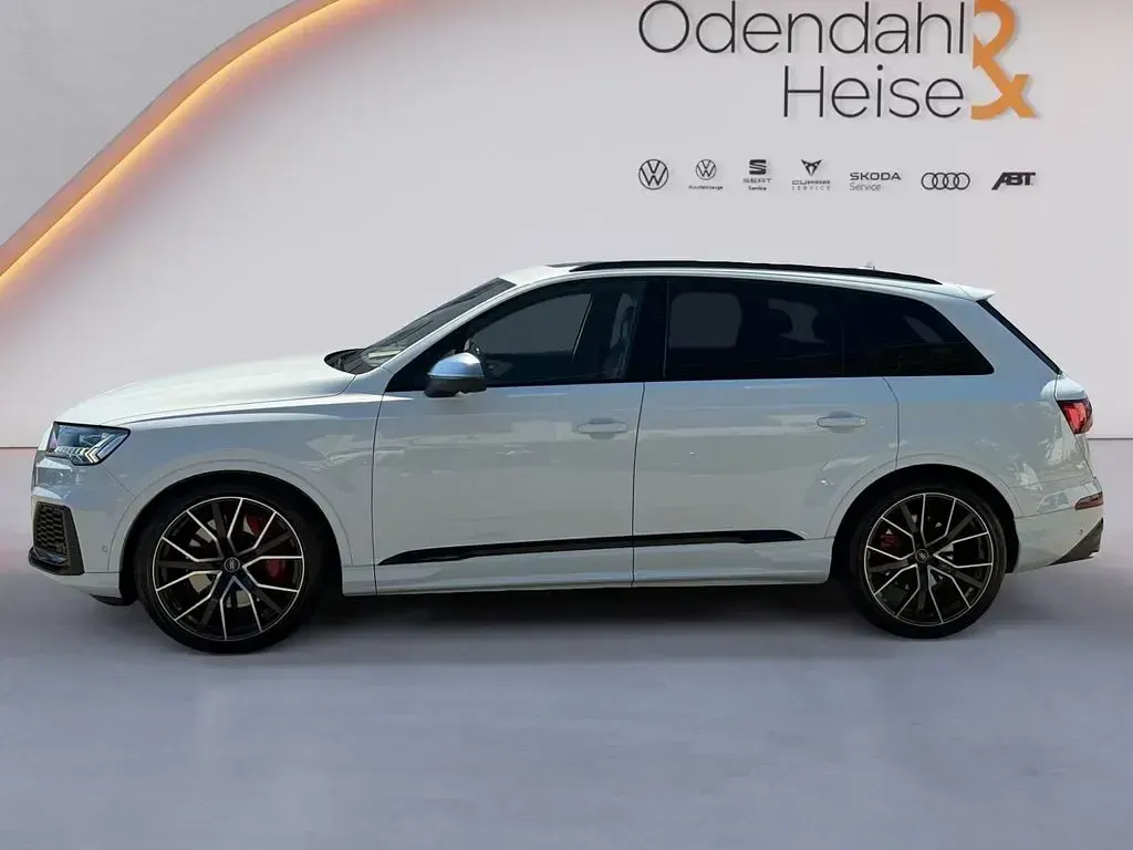 Gebraucht Audi SQ7 Exclusive 507 PS (372 kW) 2022 Gletscherweiß metallic SUV