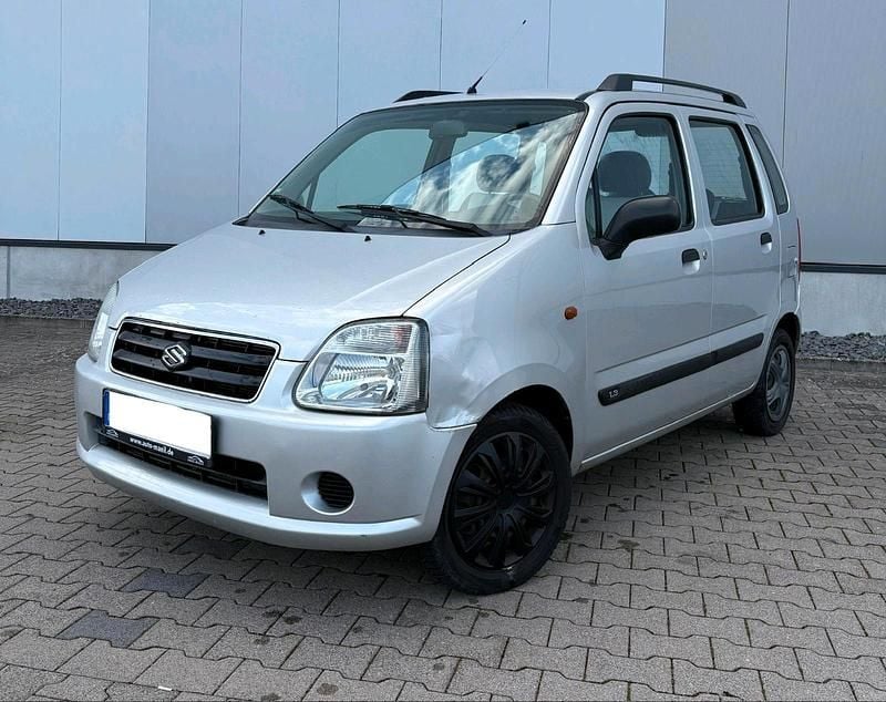 Gebraucht Suzuki Wagon R+ 95 PS (69 kW) 2004 Silber Van / Kleinbus