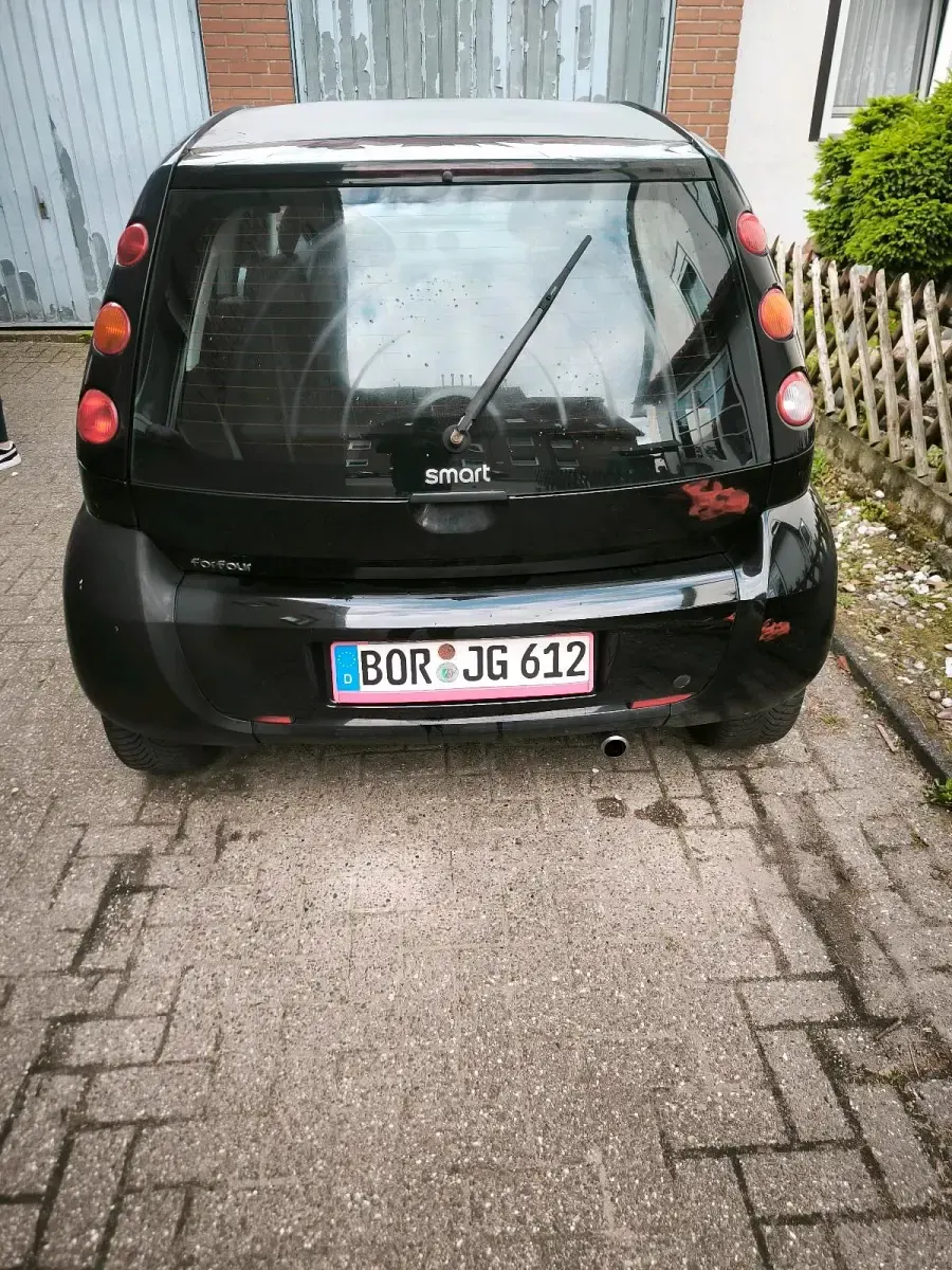 Usata Smart ForFour 65 CV (47 kW) 2007 Nero Utilitaria