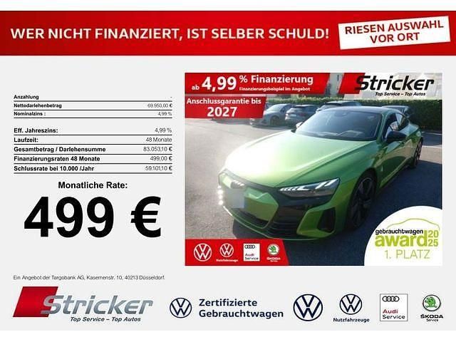 Gebraucht 2024 Audi e-tron GT quattro Ambiente Limousine | 69.950 € (Fairer Preis) - Bild 1/3