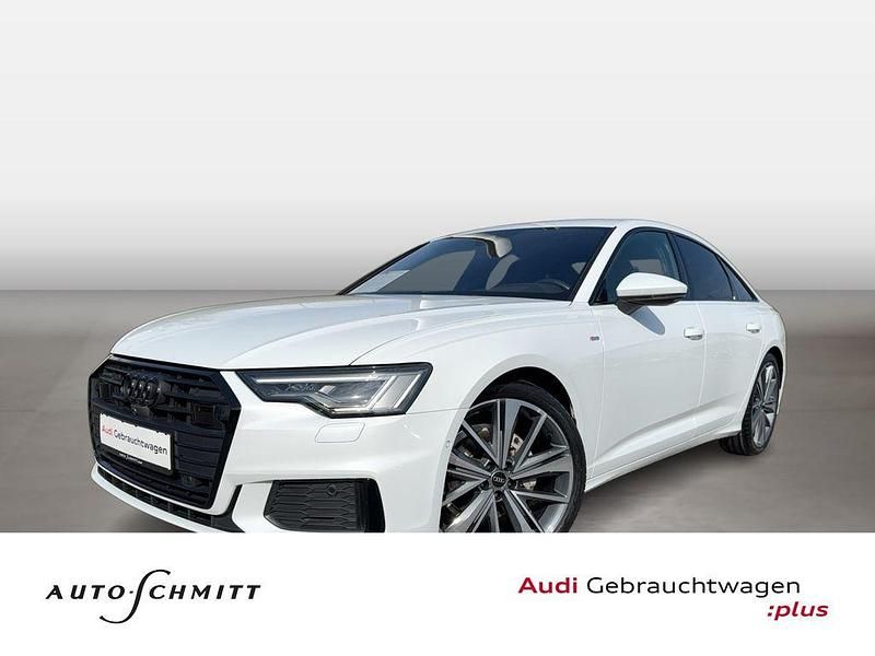 Gebraucht Audi A6 Sport 204 PS (150 kW) 2023 Gletscherweiß metallic Limousine