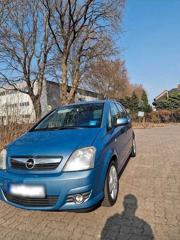 Gebraucht Opel Meriva 101 PS (74 kW) 2010 Blau Van / Kleinbus