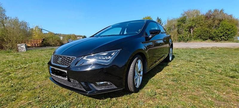 Gebraucht Seat Leon SC Style 110 PS (80 kW) 2014 Schwarz Kleinwagen
