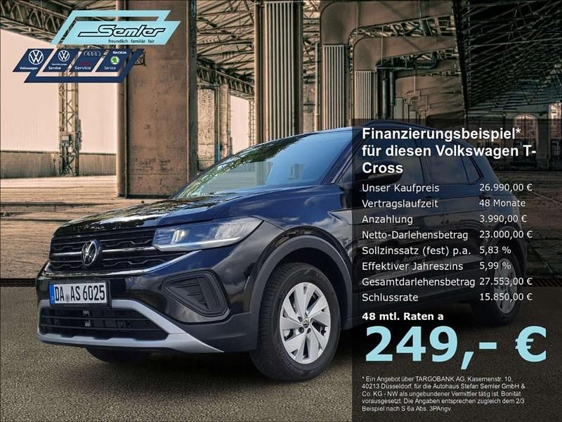 Schwarz Gebraucht 2025 VW T-Cross R SUV | 26.990 € (Teuer) - Bild 1/4