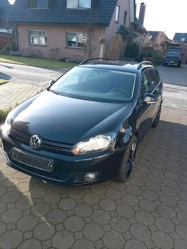 Gebraucht VW Golf 122 PS (89 kW) 2011 Schwarz Kombi