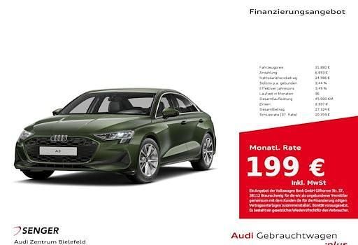 Gebraucht Audi A3 Performance 116 PS (85 kW) 2025 Distriktgrün Limousine