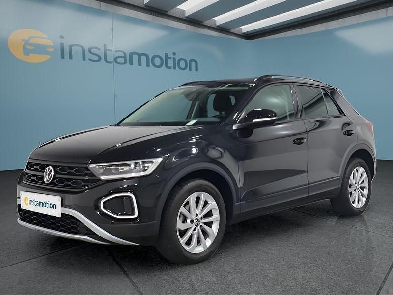 Schwarz Gebraucht 2022 VW T-Roc SUV | 21.999 € (Fairer Preis) - Bild 1/4