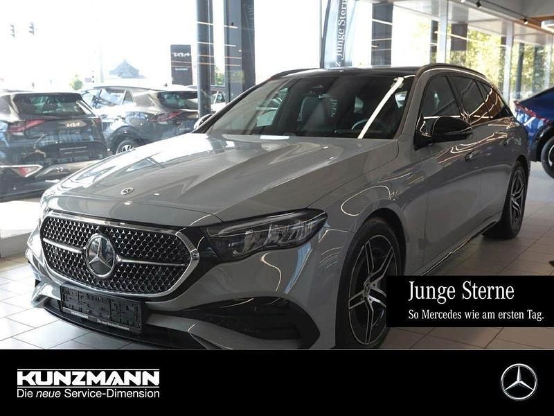Manufaktur alpingrau uni Gebraucht 2024 Mercedes E300 AMG Kombi | 51.259 € (Superpreis) - Bild 1/4
