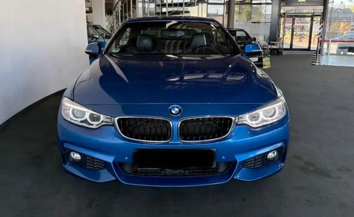 Gebraucht BMW 420 Cabriolet M Sport 183 PS (134 kW) 2015 Blau Cabrio