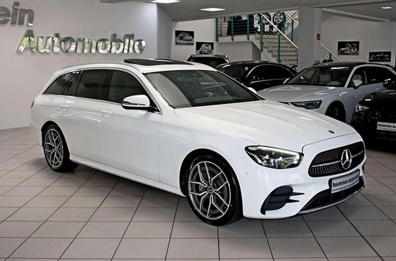 Gebraucht Mercedes E220 AMG 194 PS (142 kW) 2020 Weiß Kombi