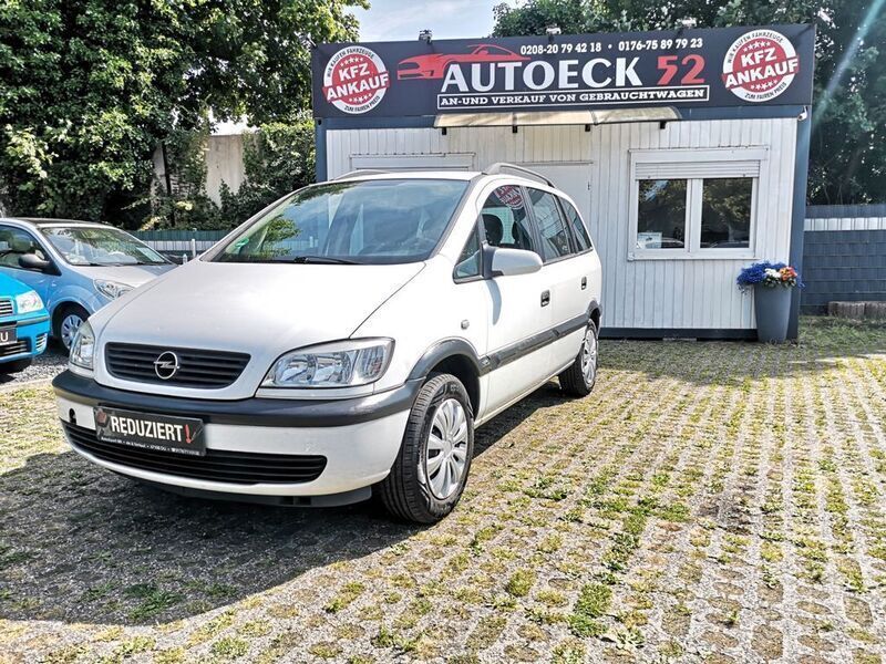 Weiß Gebraucht 2002 Opel Zafira Van / Kleinbus | 1.950 € (Fairer Preis) - Bild 1/4