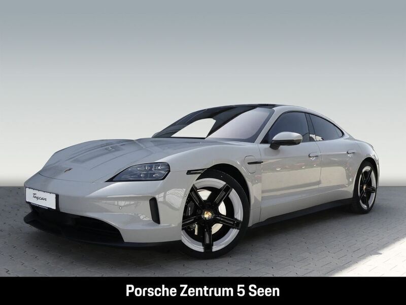 Kreide Neu 2024 Porsche Taycan 4S Chrono Limousine | 163.206 € - Bild 1/4