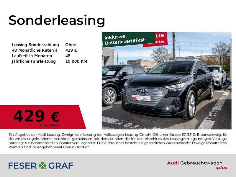 Gebraucht Audi Q4 e-tron Comfort 210 kW (286 PS) 2024 Mythosschwarz metallic SUV