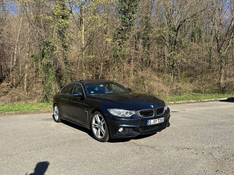Schwarz Gebraucht 2016 BMW 420 Gran Coupé M Sport Coupé | 17.700 € - Bild 1/4