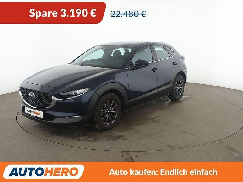 Gebraucht Mazda CX-30 122 PS (89 kW) 2022 Deep crystal blue SUV