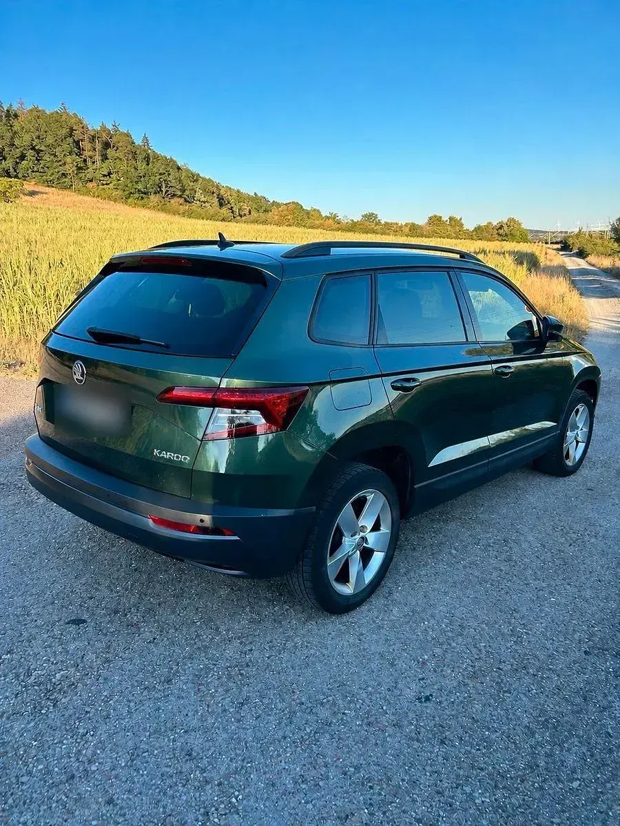 Gebraucht Skoda Karoq Ambition 116 PS (85 kW) 2019 Grün SUV